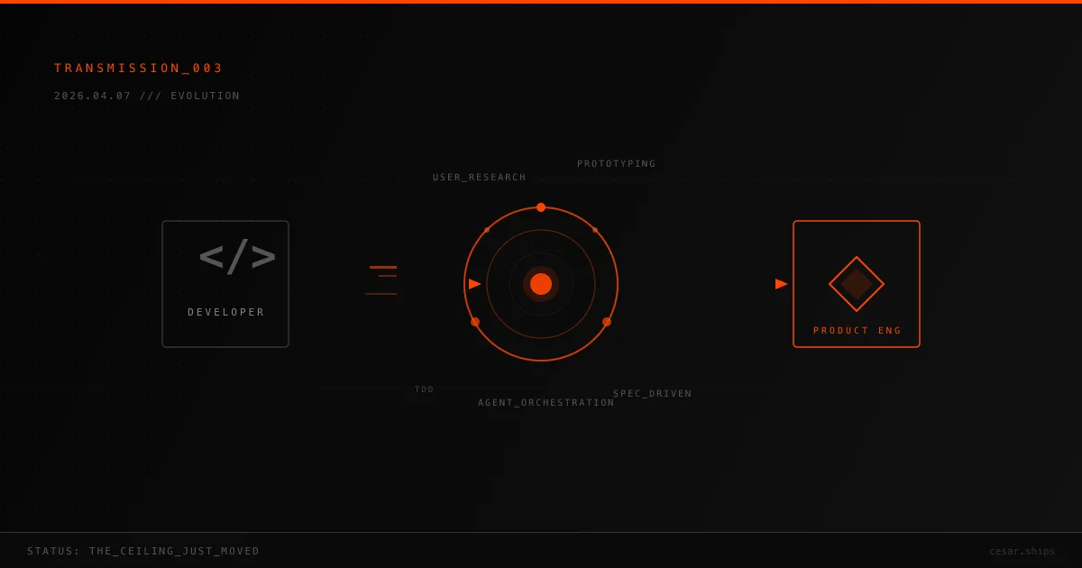 From Full-Stack Developer to Full-Stack Product Engineer